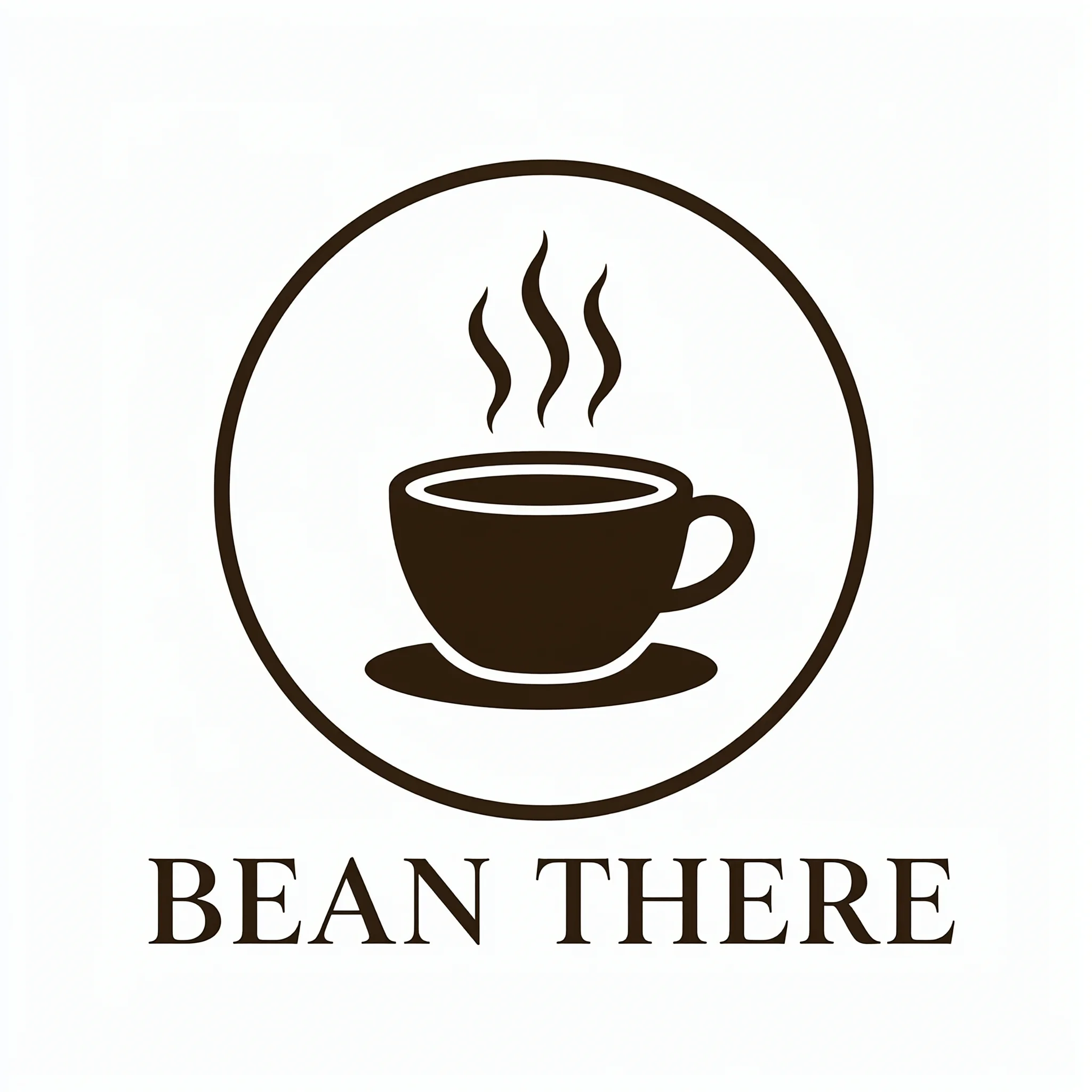 Minimal Coffee Logo, generated with Qwen-Image-2.1-Turbo